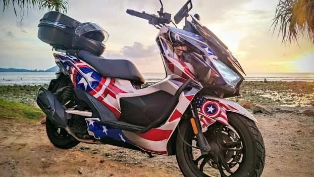 155сс abs 150сс 2024 scooter